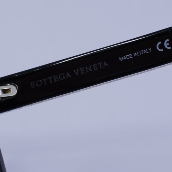 Bottega Veneta BV0241O 001 Eyeglasses Shiny Black 49mm Square Frame - Picture 7 of 9